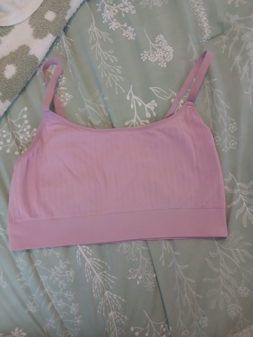 PINK Victoria's Secret Lilac Pink Seamless Bralette